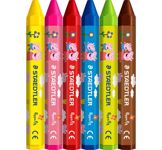 Noris junior wax crayons "Peppa Pig"
