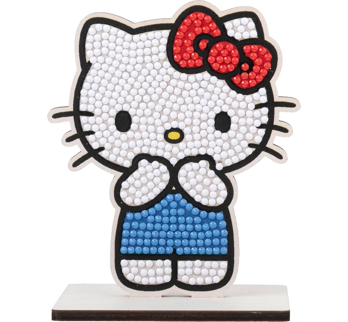 Diamond Painting "Crystal Art Buddy", 11 x 8 cm - Hello Kitty