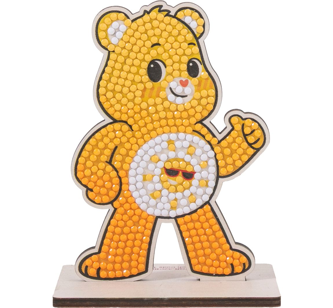 Diamond Painting "Crystal Art Buddy", 11 x 8 cm - Funshine Bear