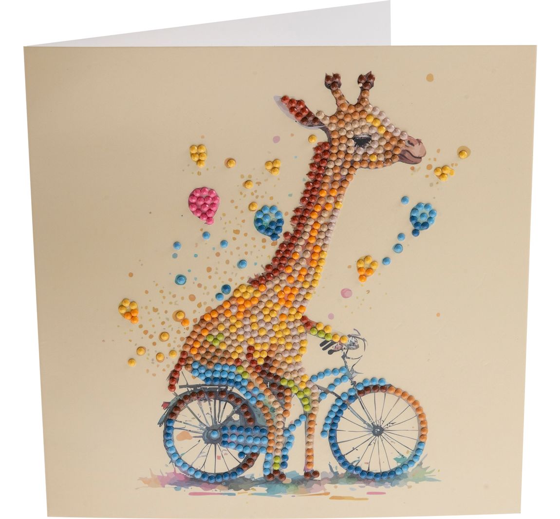 Diamond Painting "Crystal Art Card" - Giraffe