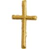 Wachsmotiv "Kreuz" Gold