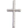 Wachsmotiv "Kreuz" Silber