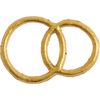 Wachsmotiv "Ringe" Gold