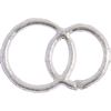 Wachsmotiv "Ringe" Silber