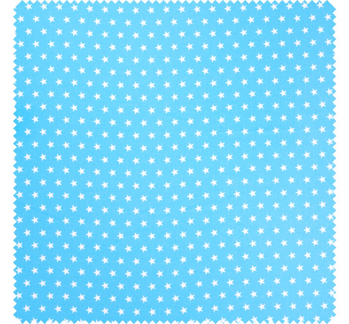 Baumwoll-Stoff Popeline "Sterne" - Blau