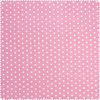 Cotton poplin fabric "Stars" Old Pink