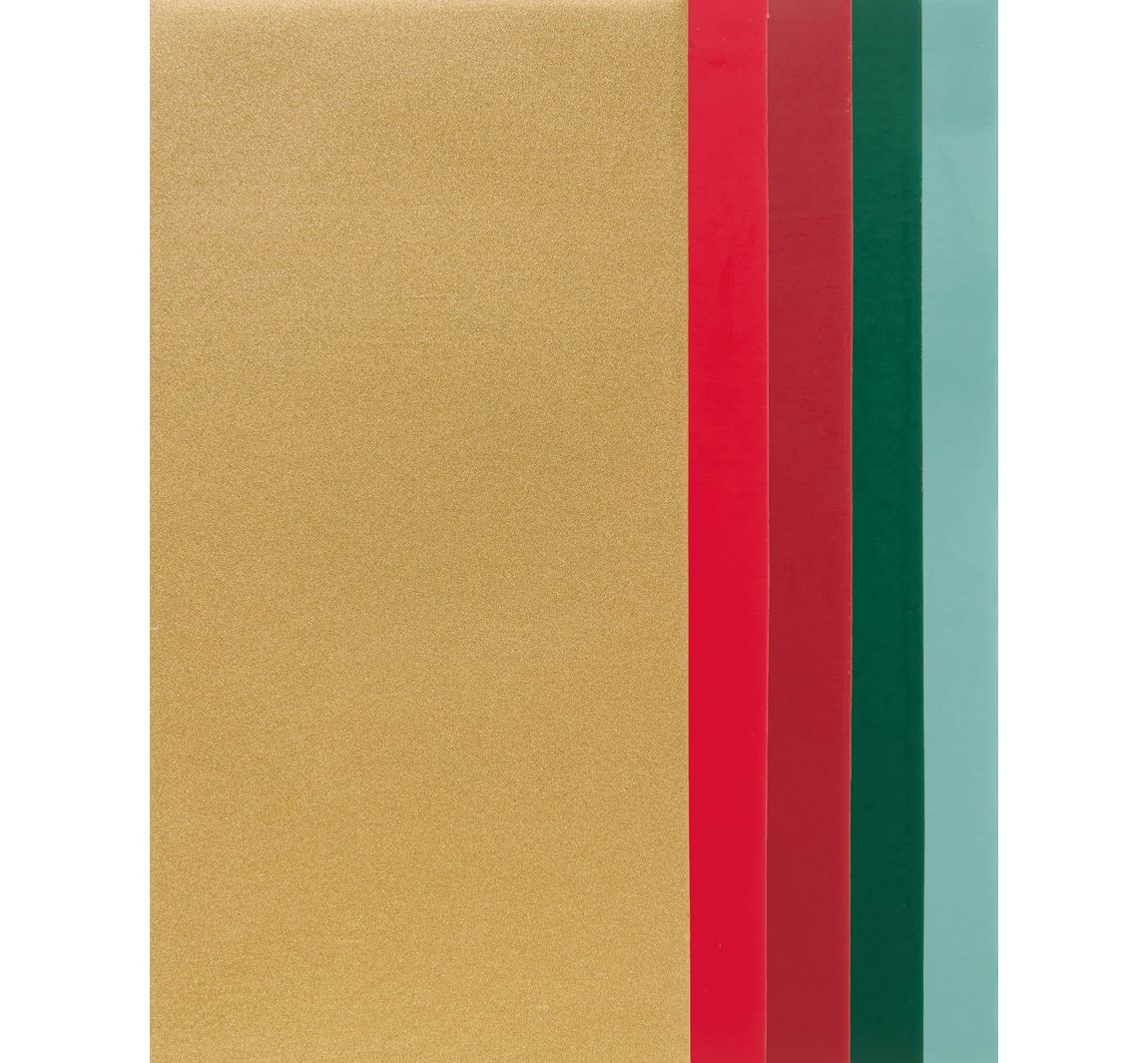 Wachsplatten-Set, 20 x 10 cm, 5 Stk. - Glamour