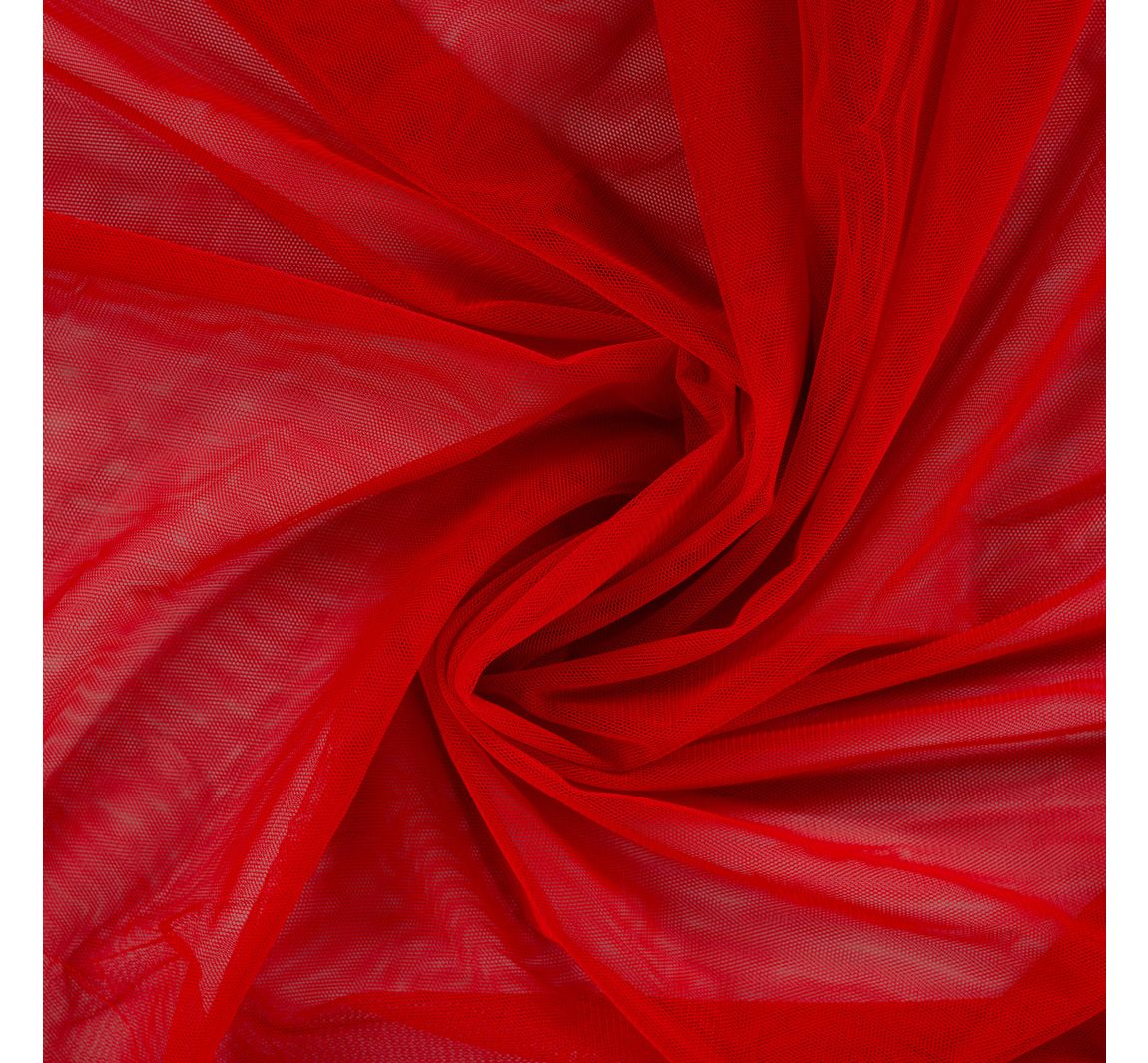 Soft-Tüll, Meterware - Rot