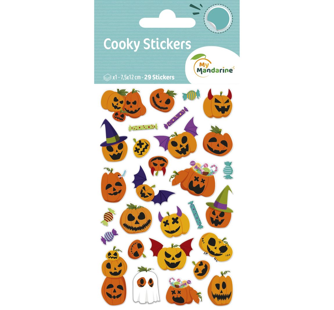 Epoxy-Sticker - Pumpkins