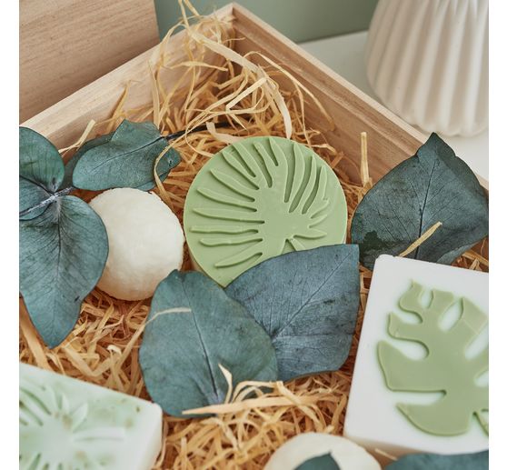 VBS Silicone soap mould "Palm Leaves"