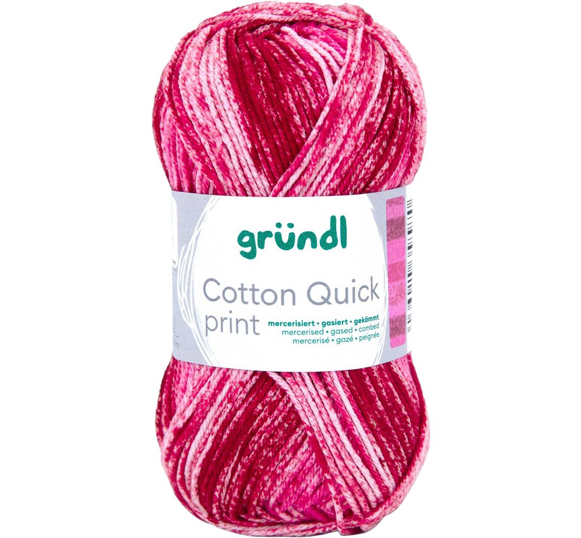 Gründl Wolle "Cotton Quick print" - Farbe 253