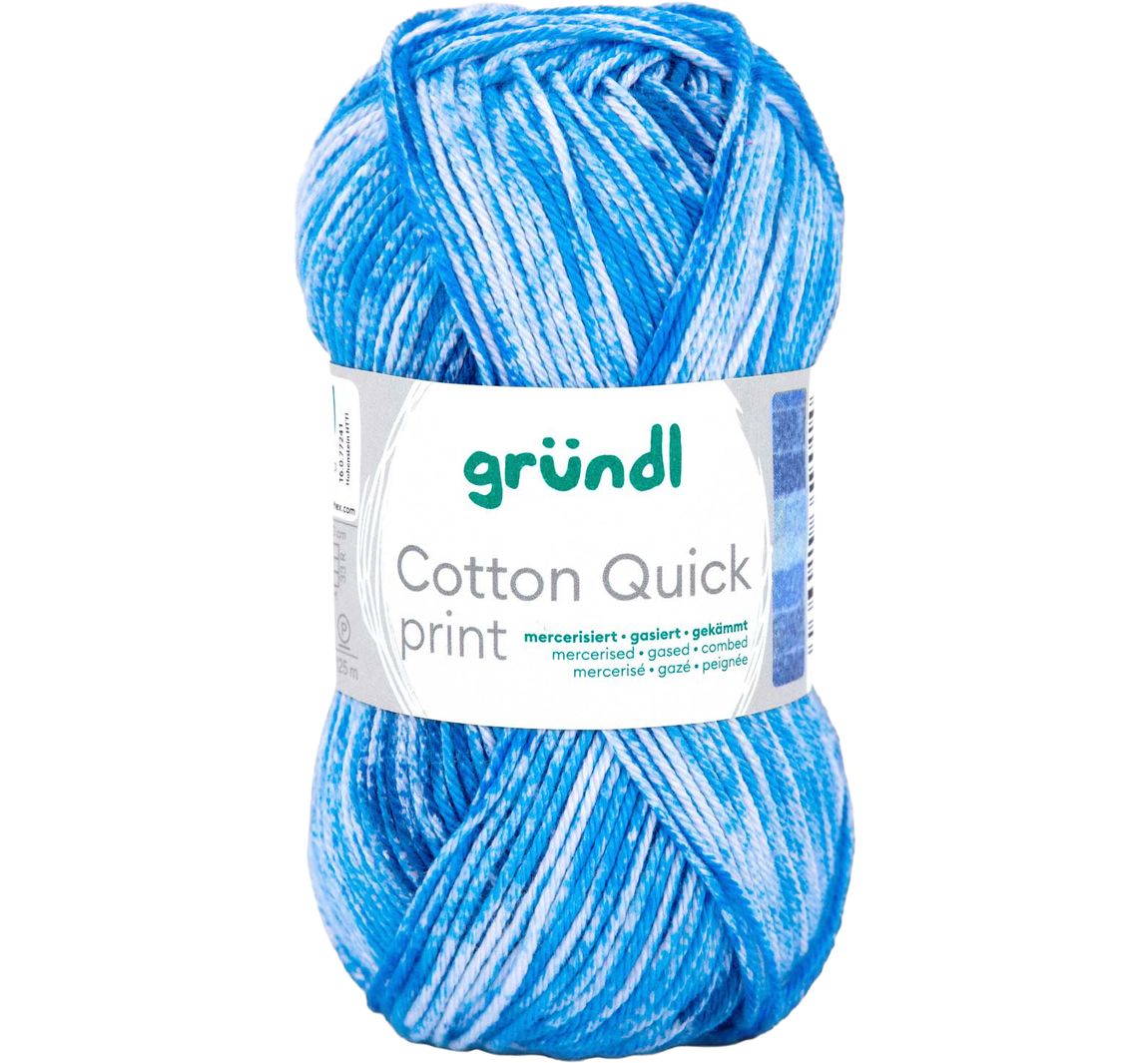 Gründl Wolle "Cotton Quick print" - Farbe 255