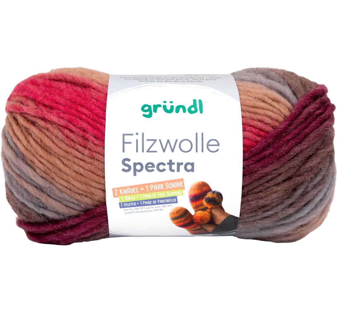 Gründl Filzwolle "Spectra" - Farbe 09