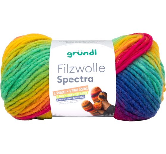 Gr&uuml;ndl Felting wool "Spectra"