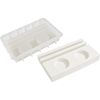 VBS Silicone mould "Tealight holder - Rectangular" with plug edge 2 tealight candles