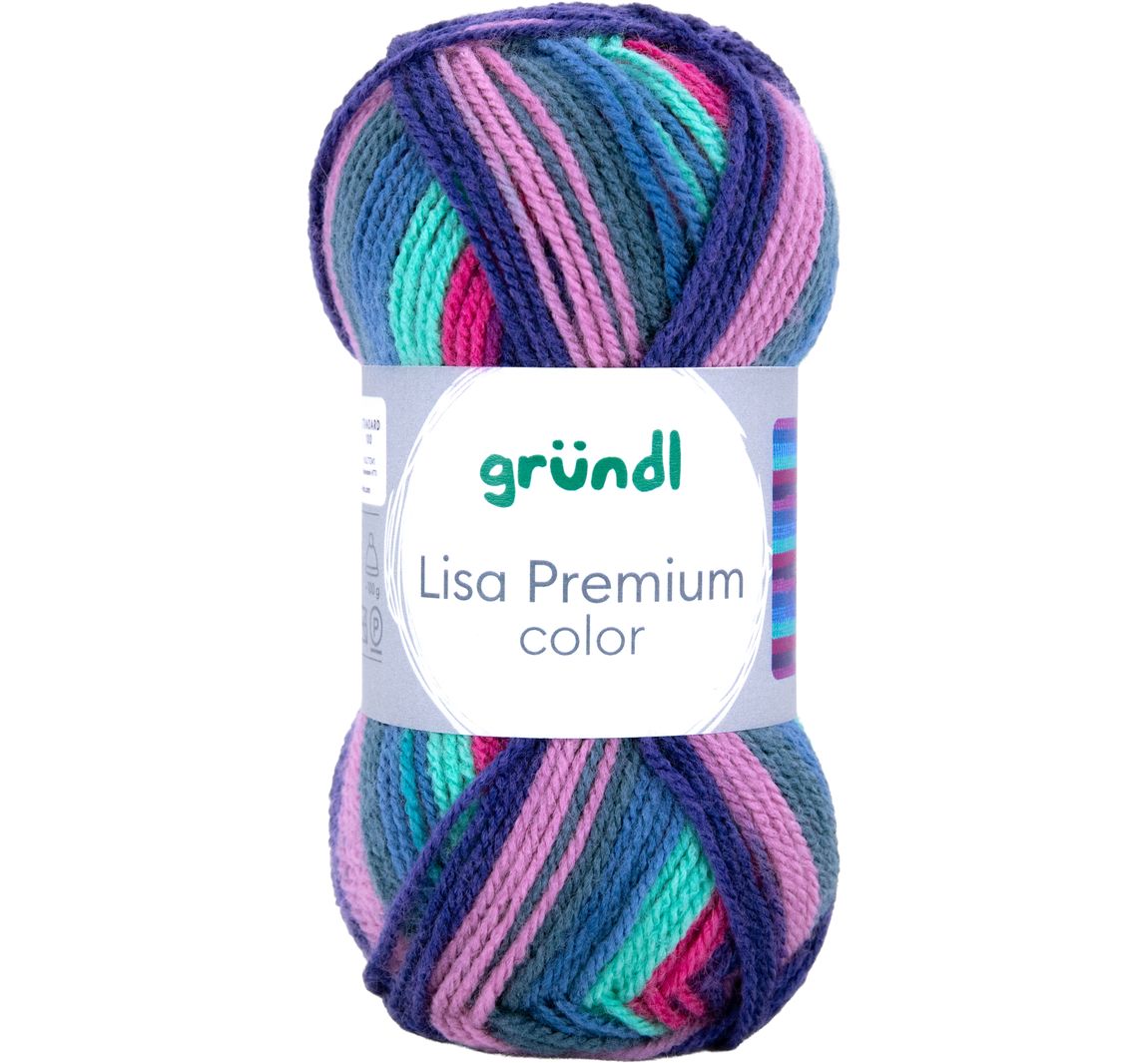 Gründl Wolle "Lisa Premium color" - Farbe 25