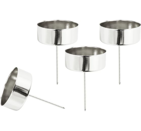 Metal tealight holder