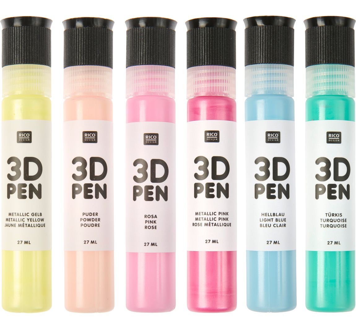 Rico Design 3D-Pen Set - Pastell