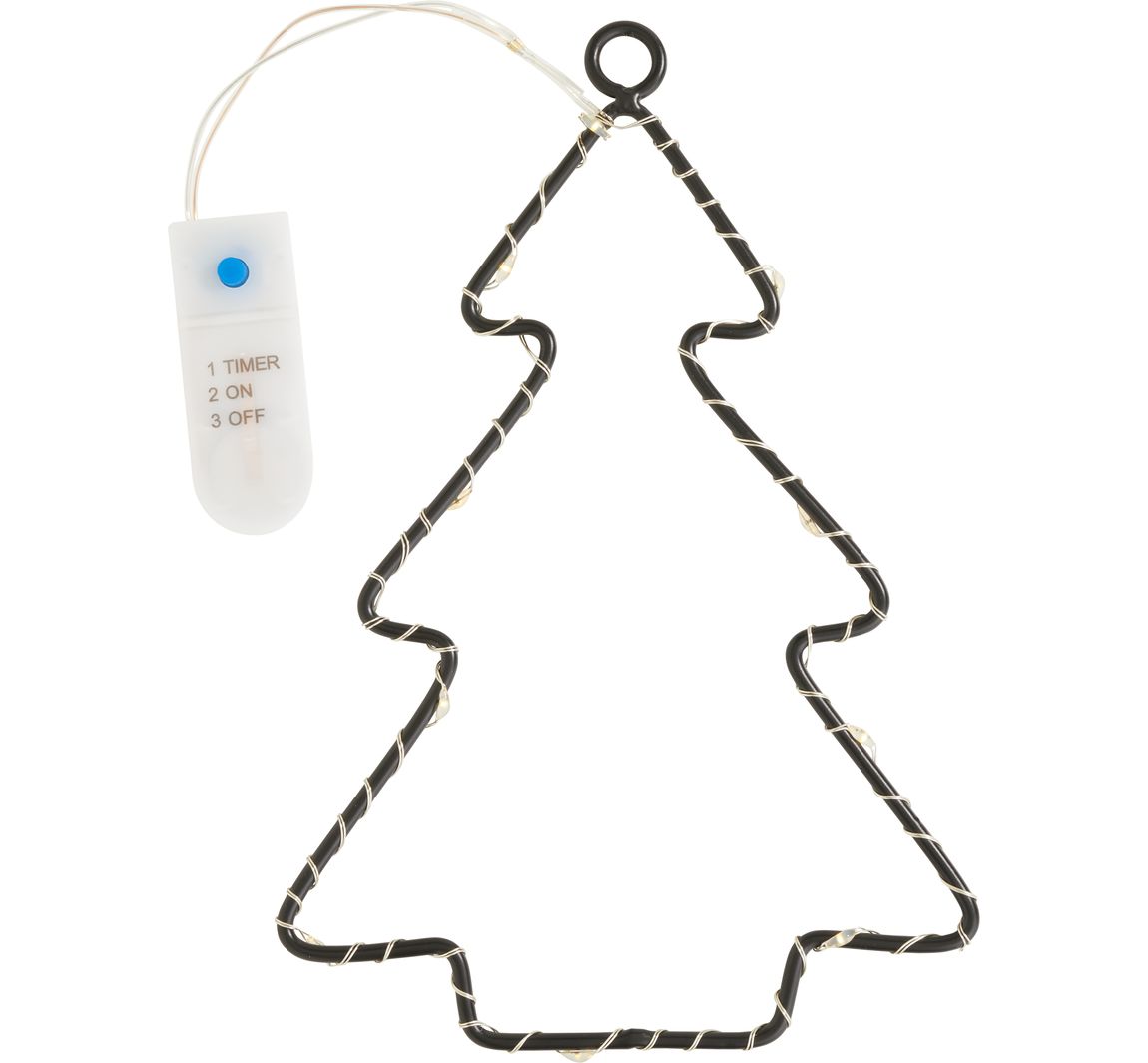 LED-Metall-Hänger - Baum
