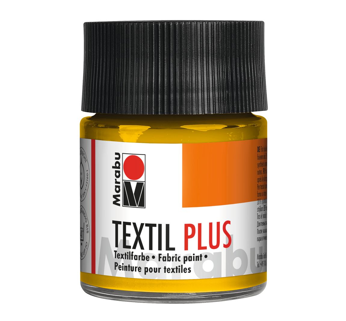 Marabu Textil Plus - Mittelgelb