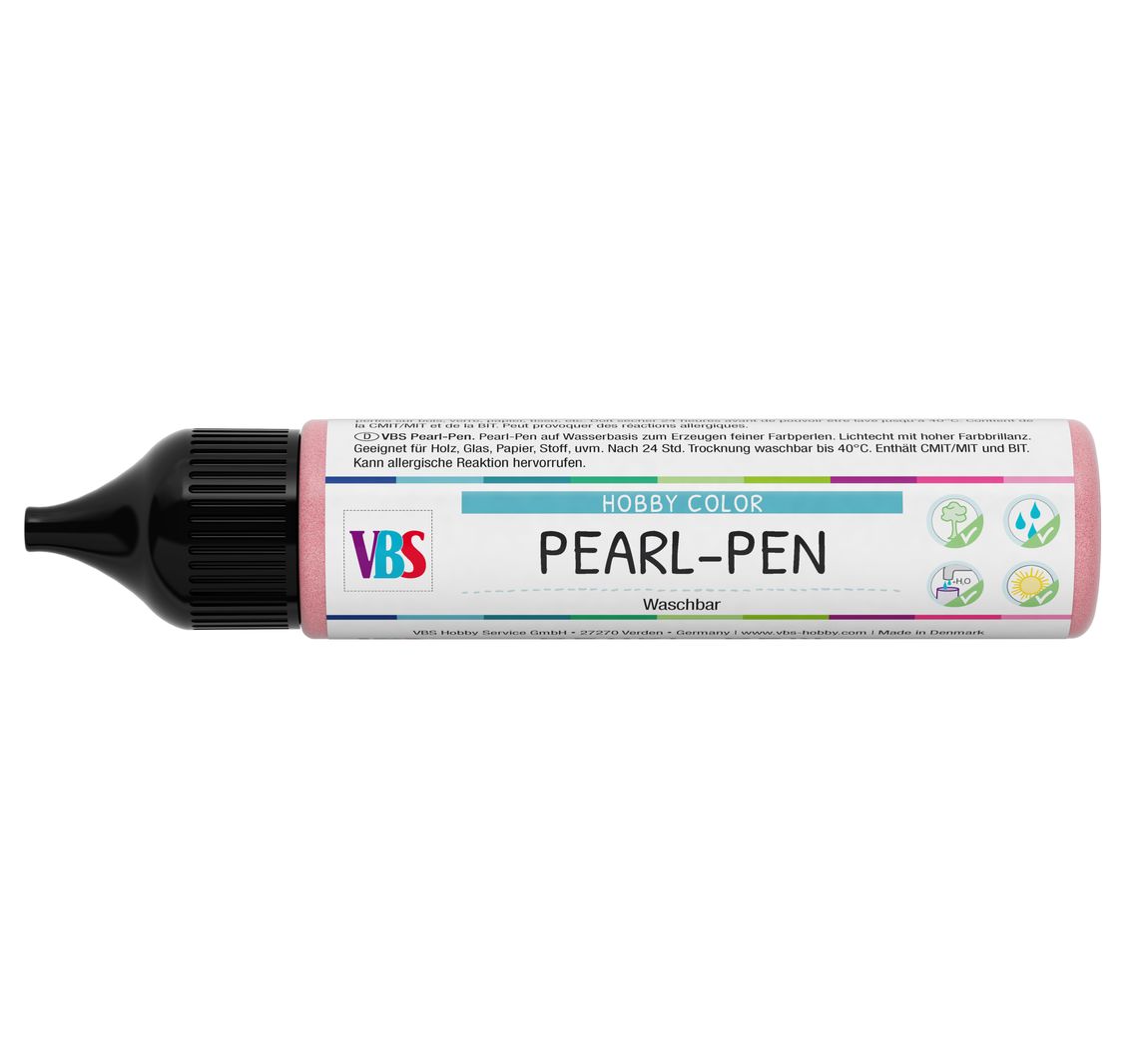 VBS Pearl-Pen, 28 ml - Rot