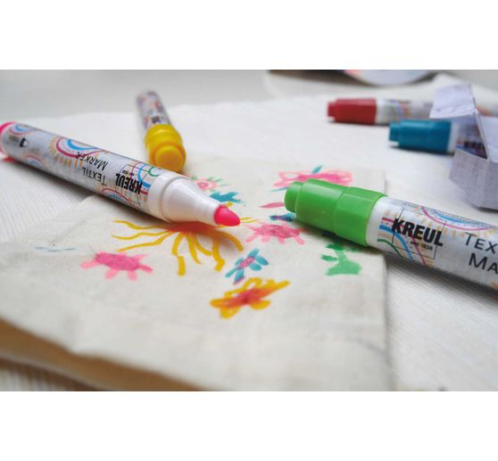 KREUL Textil Marker medium "Junior", 18er-Set