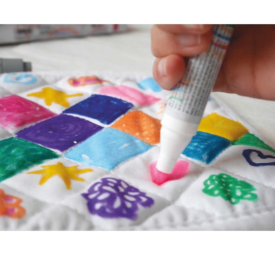 KREUL Textil Marker medium "Junior", 18er-Set