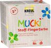 MUCKI fabric-Finger paint, Set of 4
