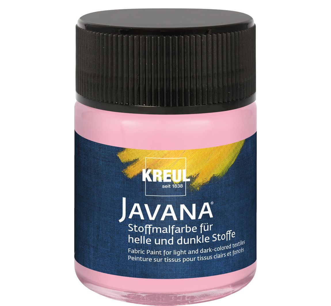 KREUL Javana Stoffmalfarbe, 50 ml - Rosé
