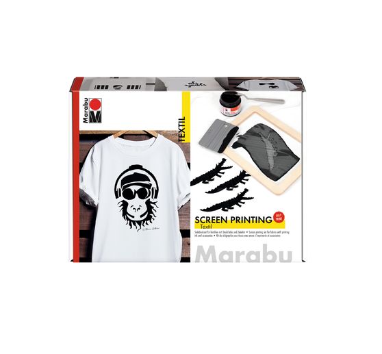 Marabu Textil Print Screen-Set, 4-tlg.