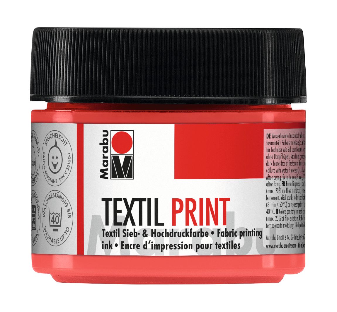 Marabu Textil Print - Pyrrolrot