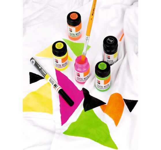 Marabu Textil Neon Set