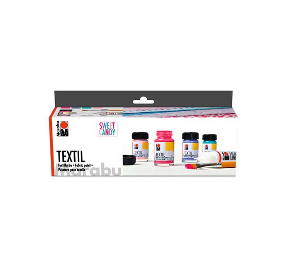 Marabu Textil-Set "Sweet Candy"