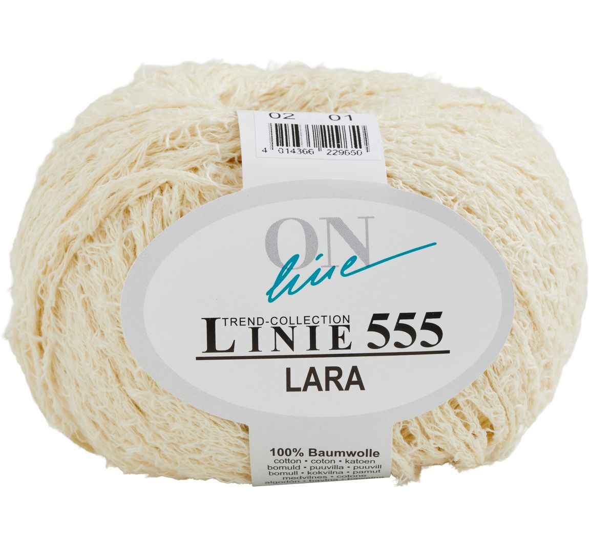 ONline Wolle Lara, Linie 555 - Farbe 002