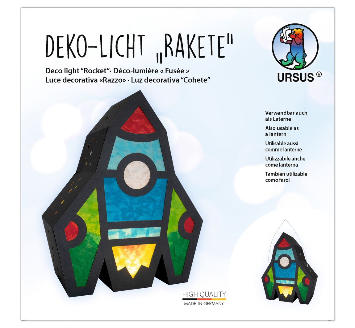 Deko-Licht - Rakete