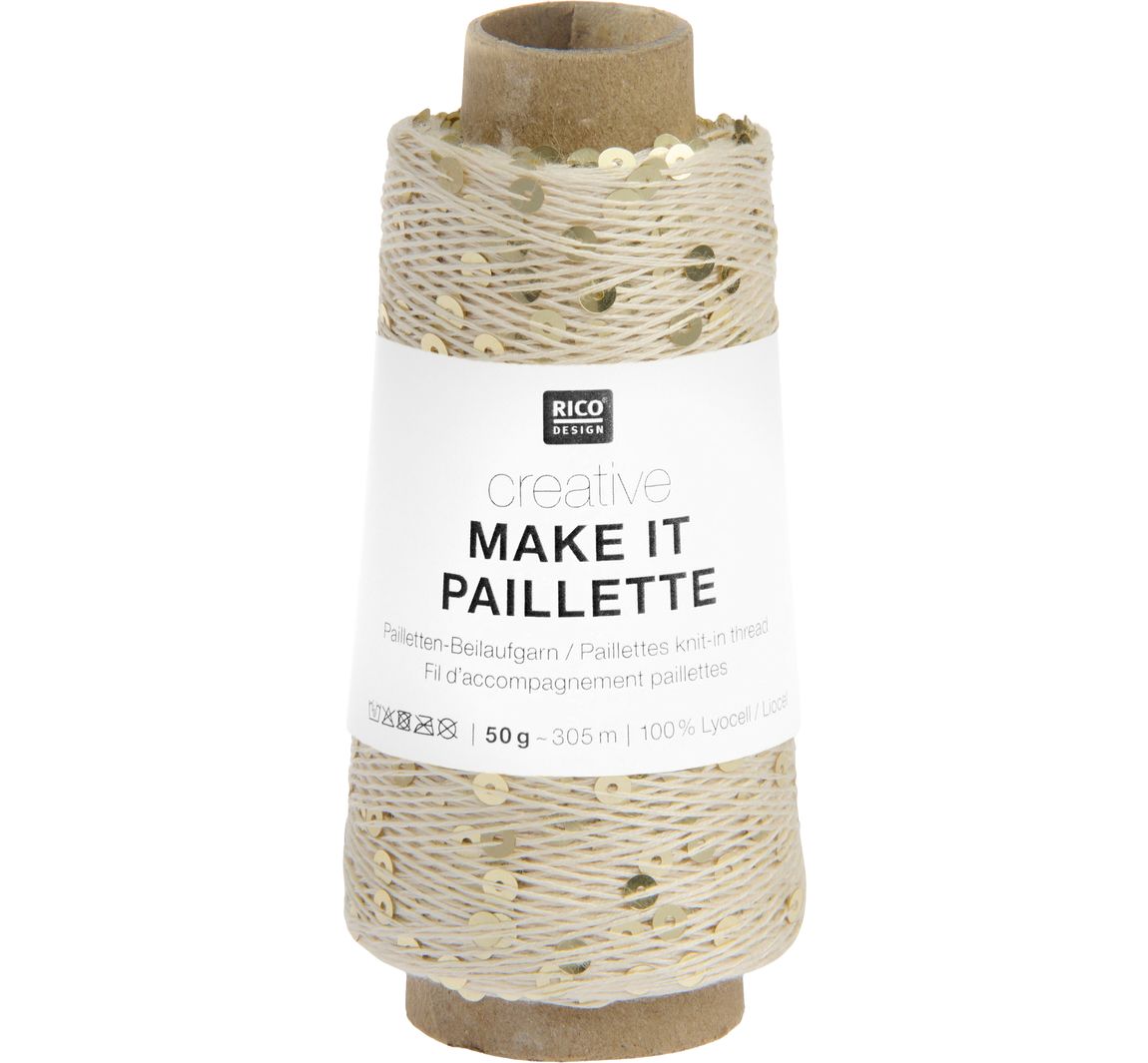 Rico Design Creative "Make It Paillette" - Gold