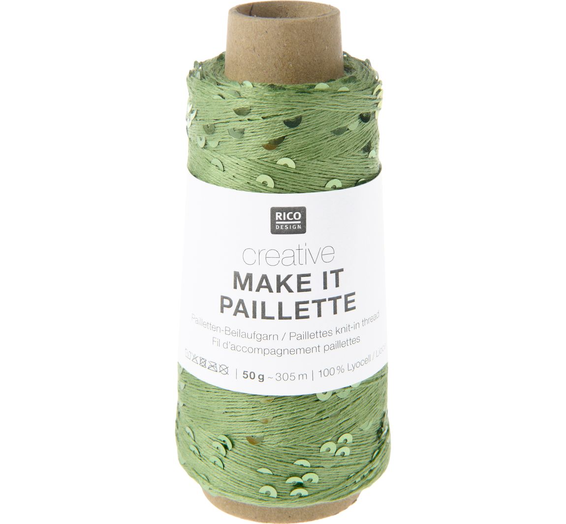 Rico Design Creative "Make It Paillette" - Grün