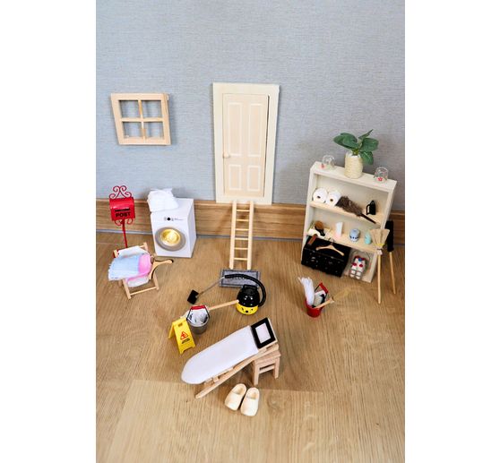 Miniatur-Set "Flower-Power Deko"