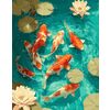 Diamond Painting Set, 30 x 40 cm Koi Karpfen