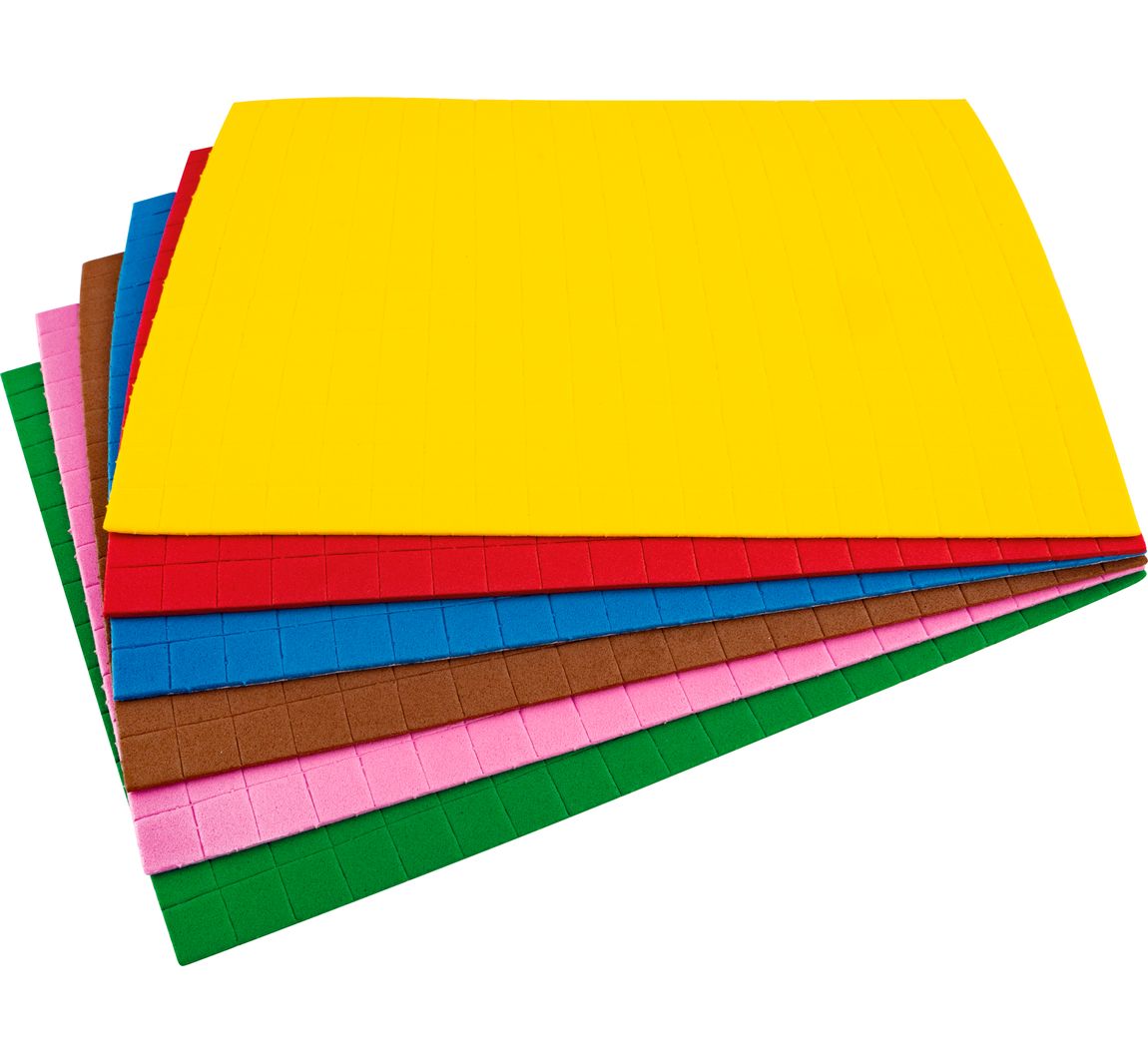 Moosgummi-Mosaik, selbstklebend - Bunter-Mix
