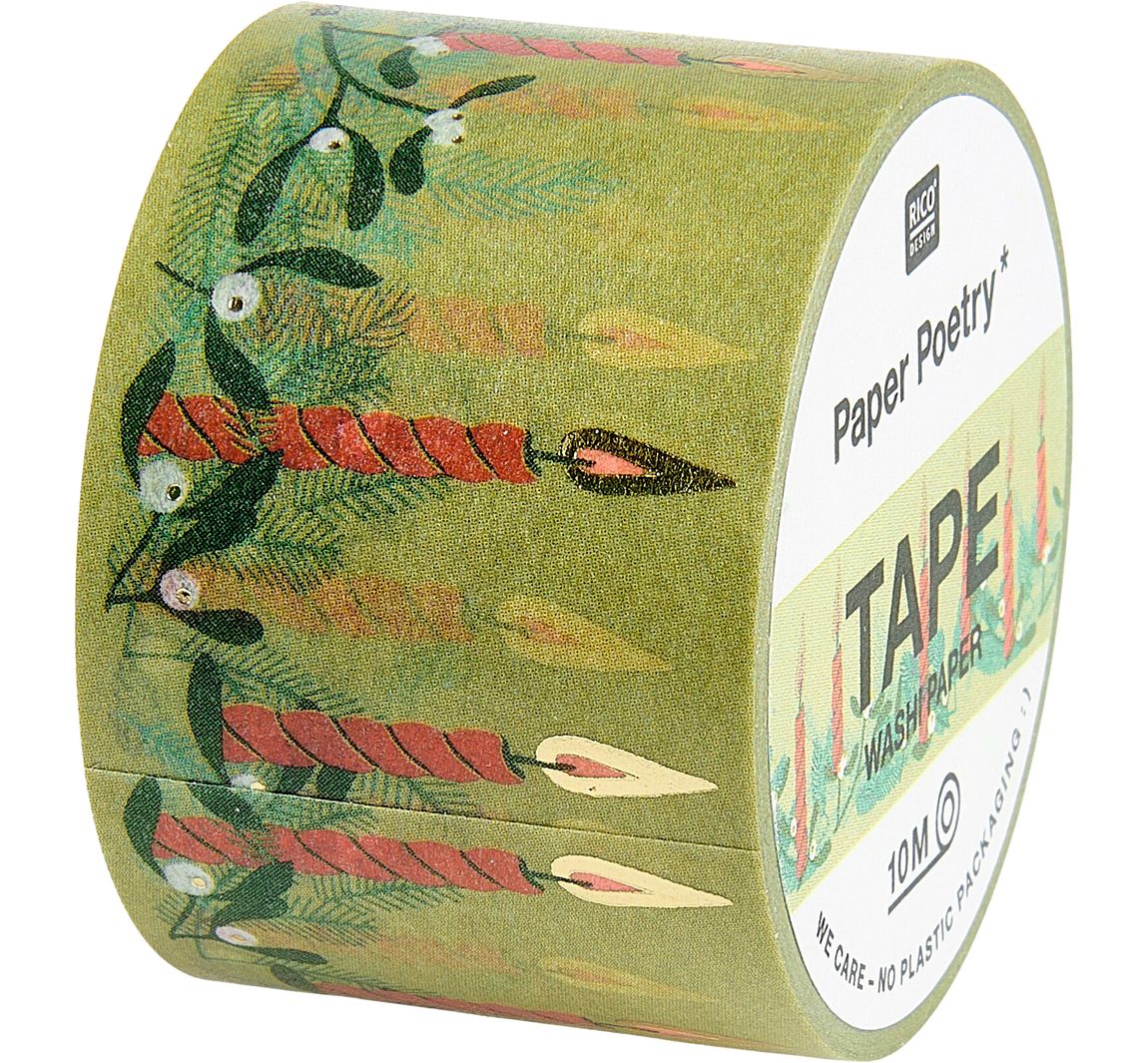 Washi Tape, 3 cm - Kerzen