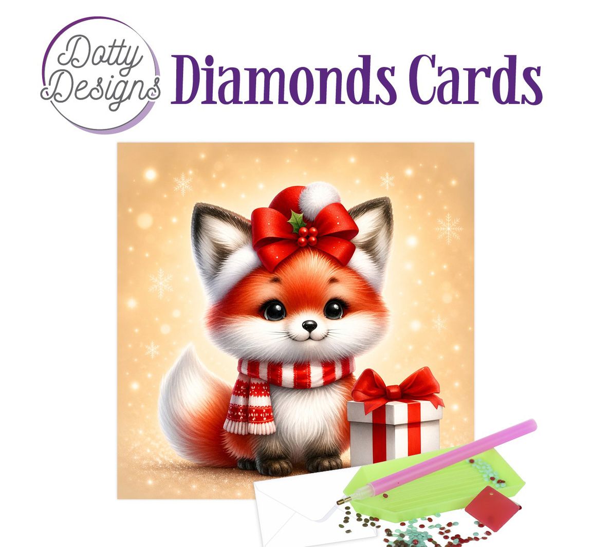 Karten-Set "Diamonds" - Christmas Fox
