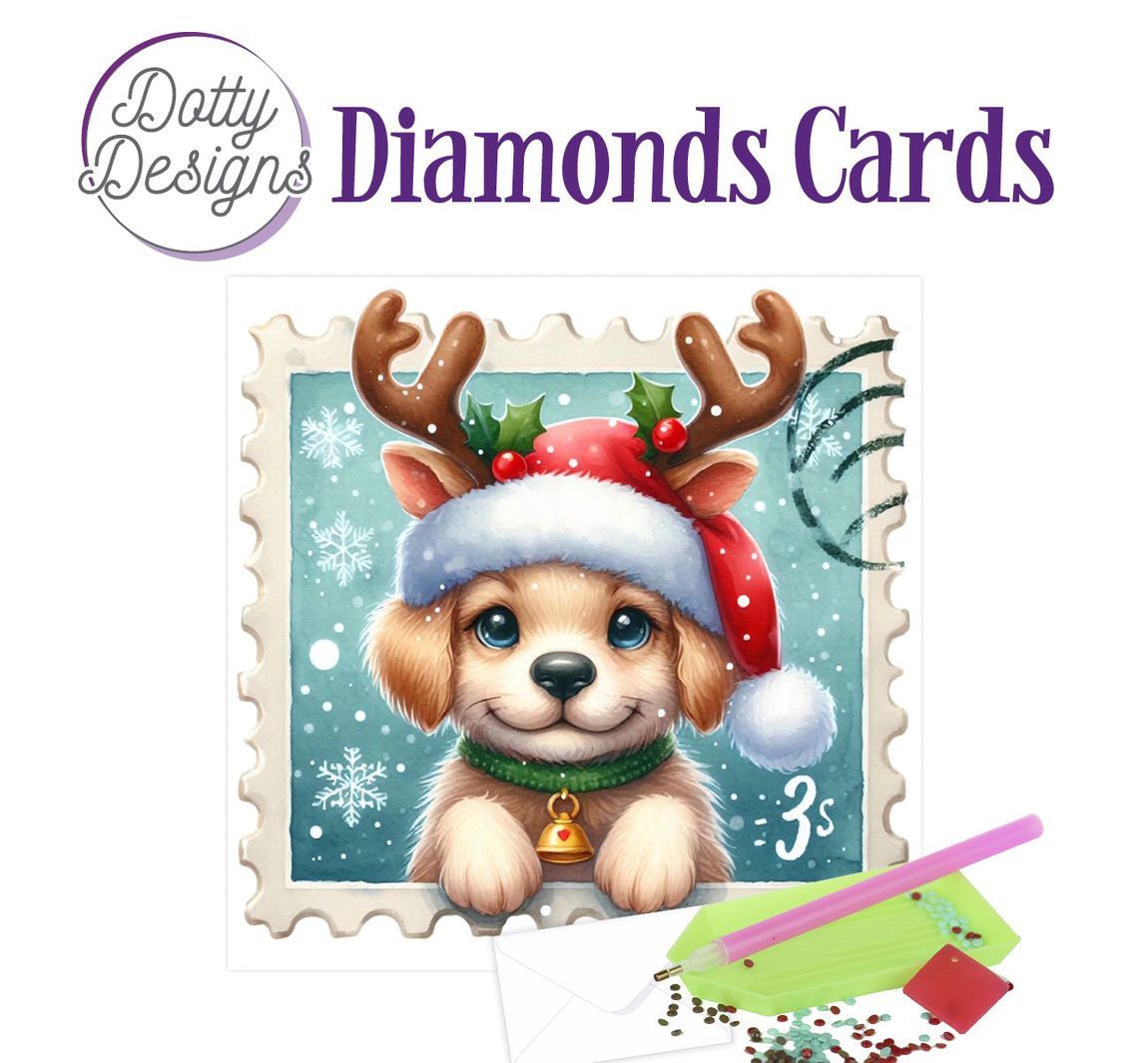 Karten-Set "Diamonds" - Christmas Dog
