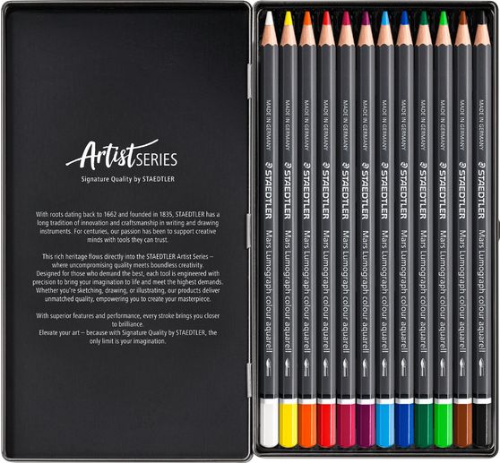 STAEDTLER Aquarellstifte "Mars Lumograph" colour aquarell