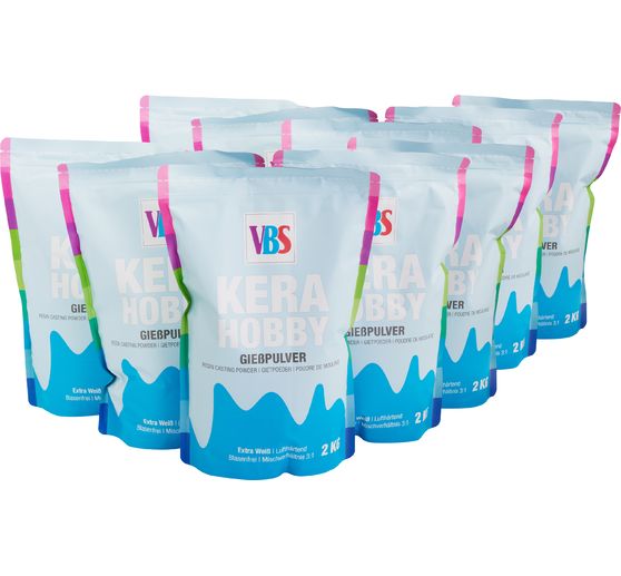 VBS Gie&szlig;pulver "KeraHobby", Wei&szlig;