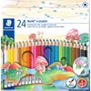 STAEDTLER Buntstifte radierbar "Noris erasable" 24 Farben