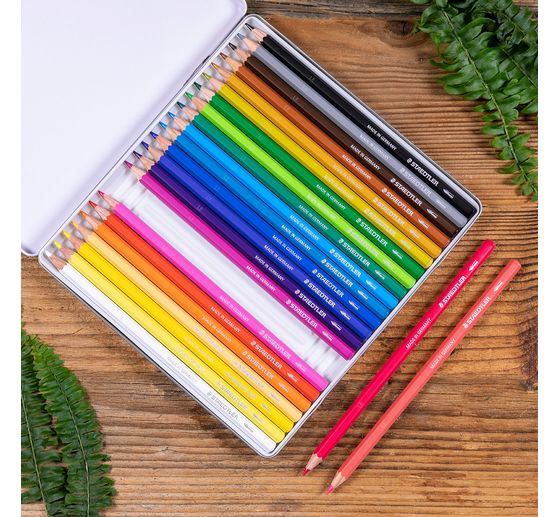 STAEDTLER Aquarellstifte "Design Journey" im Metalletui