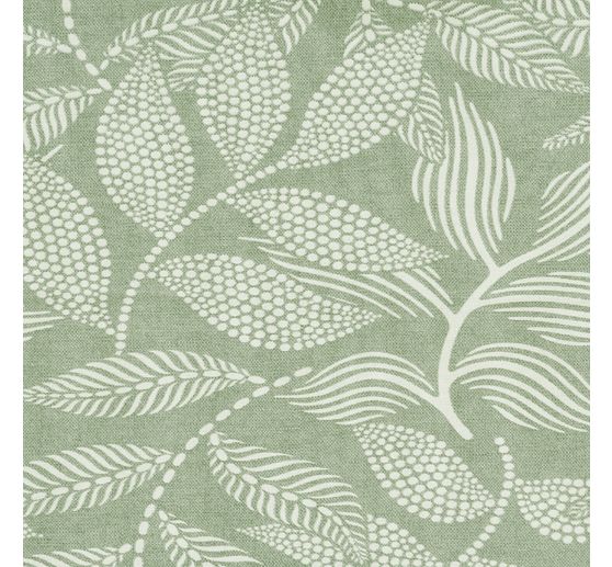 Motiv-Stoff Leinenoptik "Rivia", Acryl-beschichtet