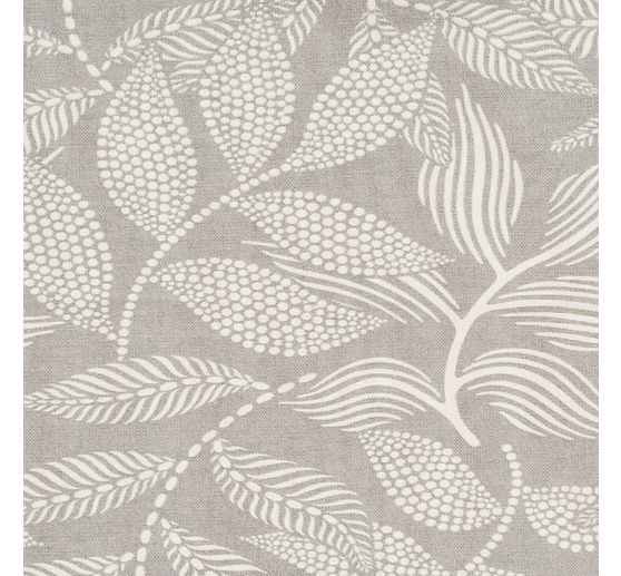Motiv-Stoff Leinenoptik "Rivia", Acryl-beschichtet