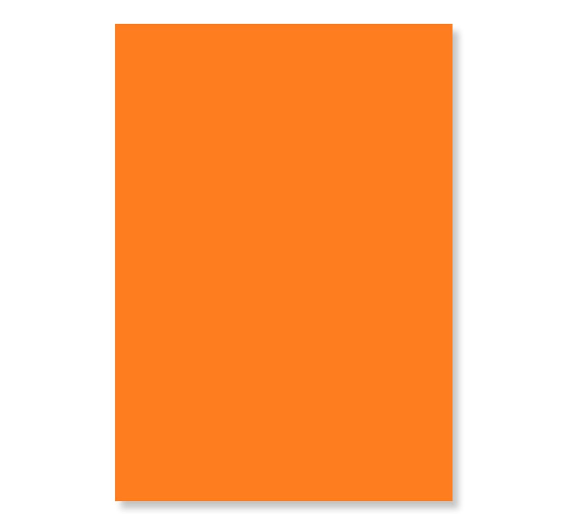 Premium Flex Bügelfolie A4 - Orange
